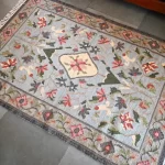 floral rugs light blue Rugmoda