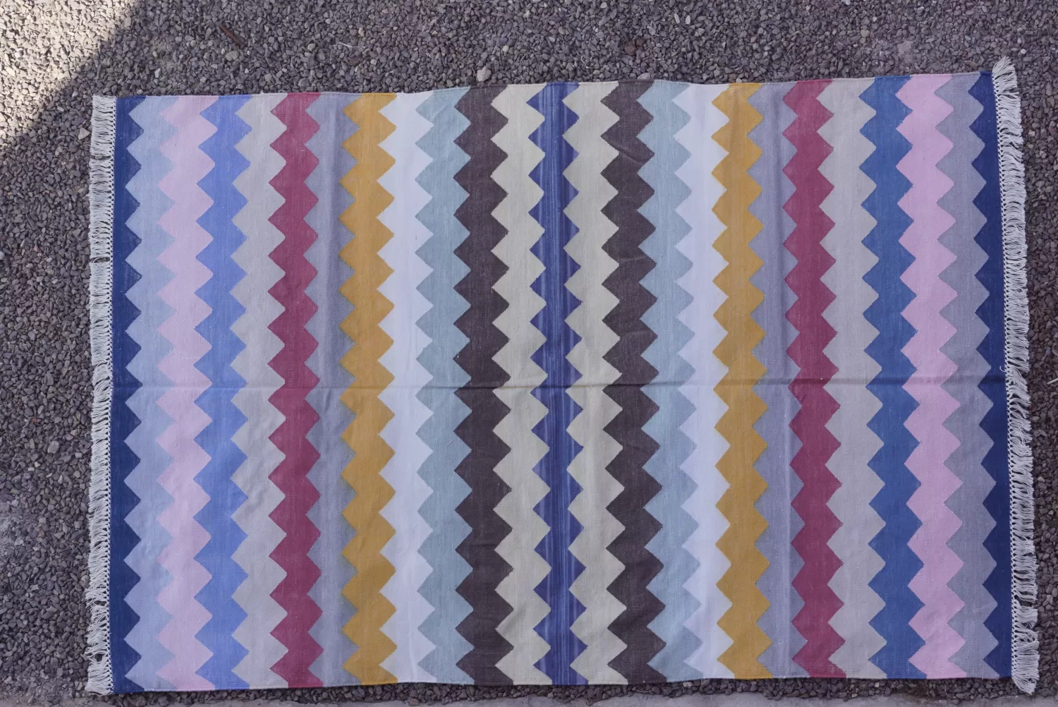cotton rugs multi-color Rugmoda