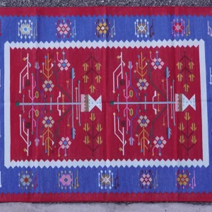 colorful area rugs red Rugmoda