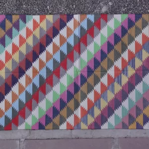 cotton area rugs multi-color Rugmoda