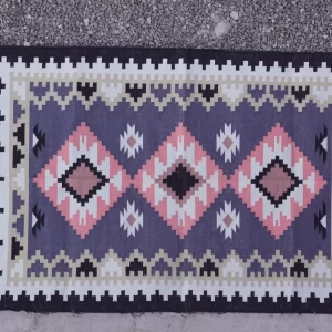 washable rugs muted purple Rugmoda