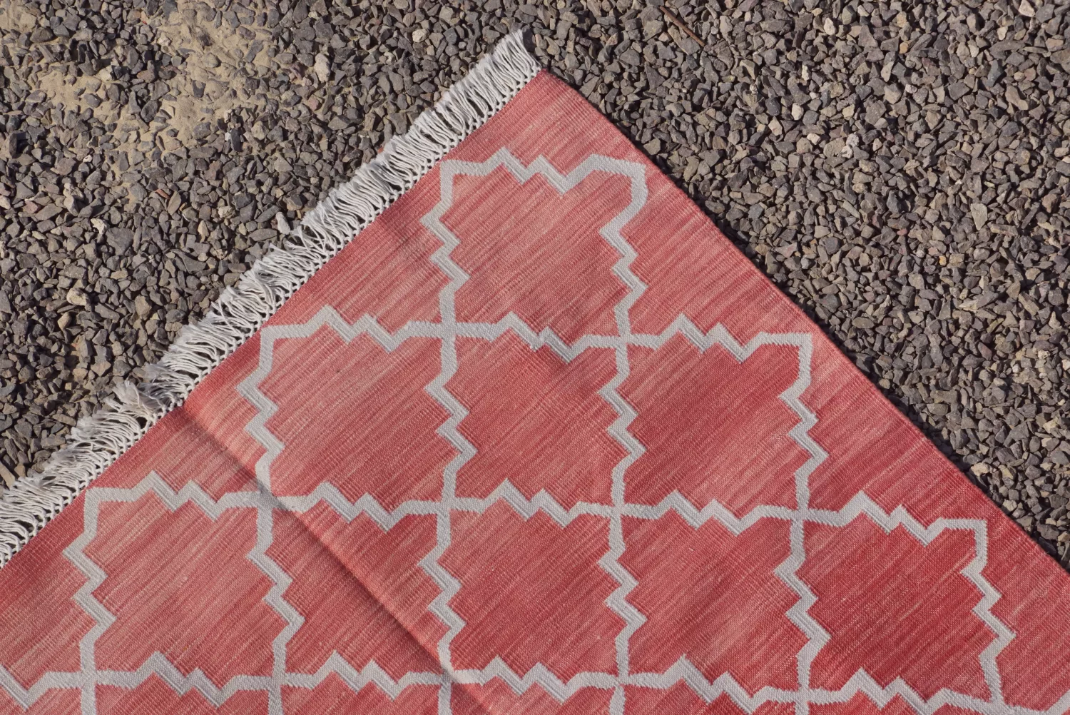 red area rugs terracotta red boho living room decor