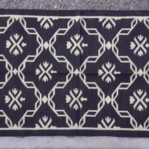 black rugs charcoal grey Rugmoda