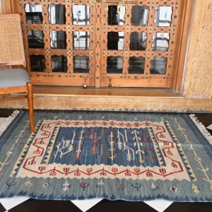boho rugs blue Rugmoda