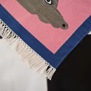 washable area rugs pink boho living room decor