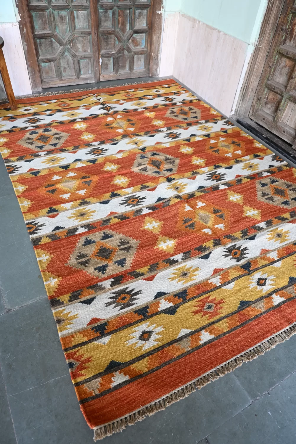 orange area rugs burnt orange Rugmoda