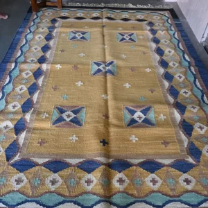 vintage area rugs mustard yellow Rugmoda