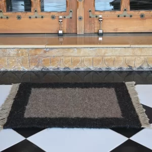 washable area rugs brown Rugmoda