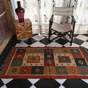 washable area rugs rust Rugmoda
