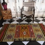 boho rugs gold Rugmoda