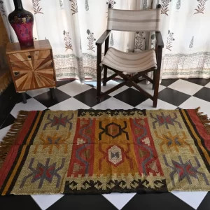 boho rugs gold Rugmoda