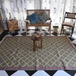 cotton area rugs grey Rugmoda