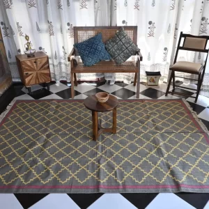 cotton area rugs grey Rugmoda