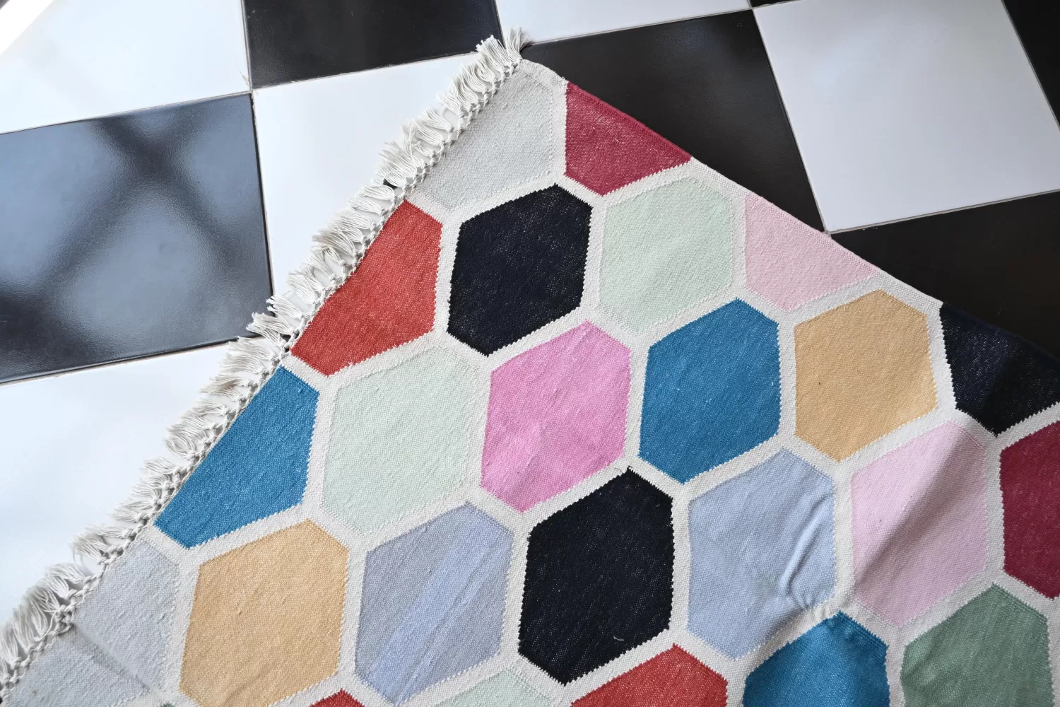 colorful area rugs multi-color boho living room decor