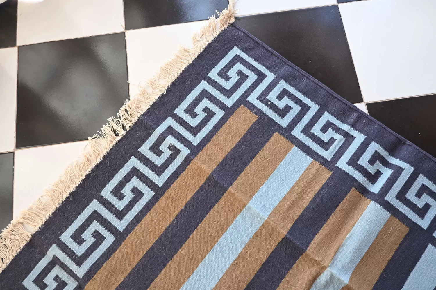washable area rugs dark blue boho living room decor