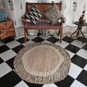 washable area rugs natural beige Rugmoda