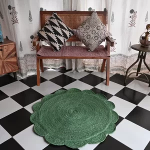 washable rugs green Rugmoda