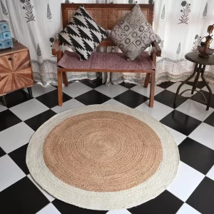 farmhouse area rugs natural light brown Rugmoda