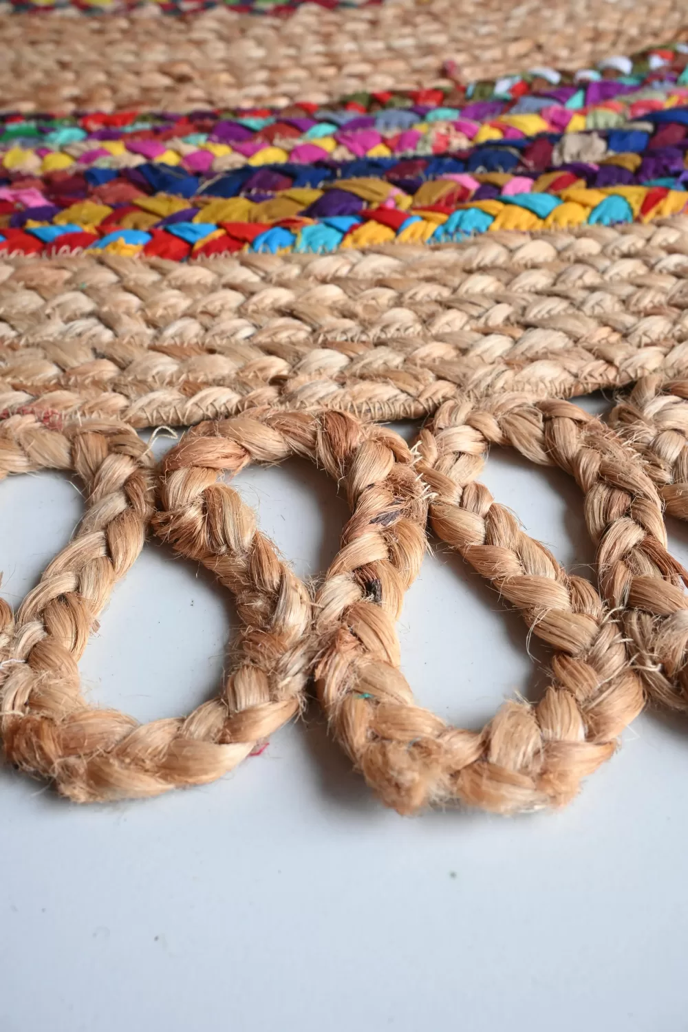 jute dhurrie custom sizes made to order Rugmoda