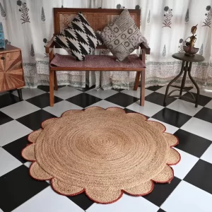 round area rugs natural jute Rugmoda