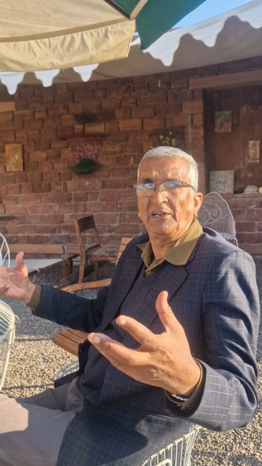 What a privilege it was to host Mr. Govind Singh Charan, retired Additional Collector of Jodhpur, at our showroom! 🌟 His appreciation for our mission to preserve and celebrate rural art fills us with renewed inspiration.

Thank you, sir, for recognizing the beauty of traditional craftsmanship and motivating us to keep this heritage alive. 💛 Your support means the world to us!

#AbiCrafts #HonoredGuest #CelebratingTraditions #RuralArtRevival #CraftsmanshipMatters #Inspiration